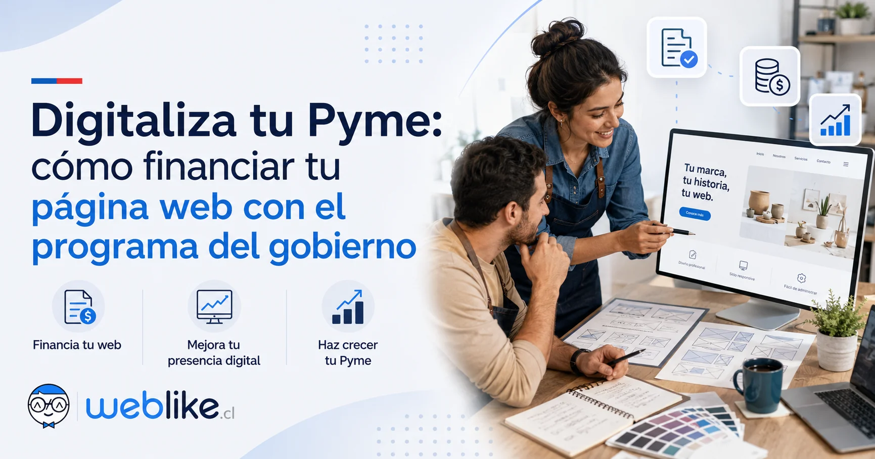 Digitaliza tu Pyme: financia tu página web con el programa del Ministerio de Economía
