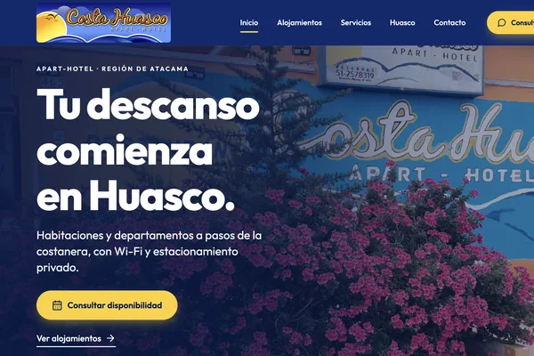Sitio web de costahuasco.cl